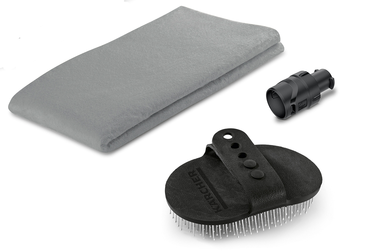 Απεικονίζονται τα εξααρτήματα του kit.